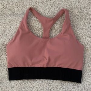 DO YOU EVEN Sports Bra (Dusty Pink)
